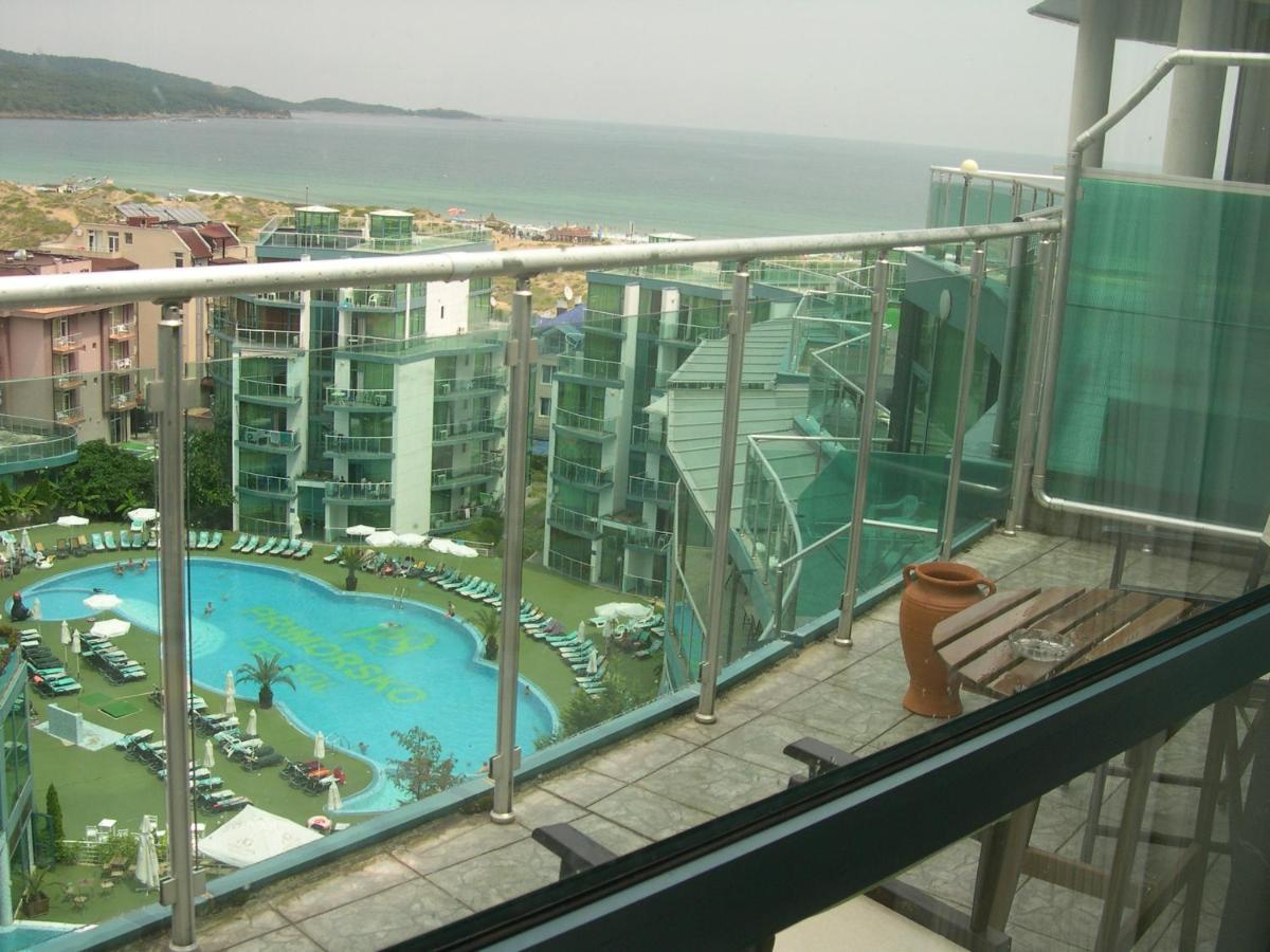 802, Spacy Apm With Sea View. Primorsko Exterior foto